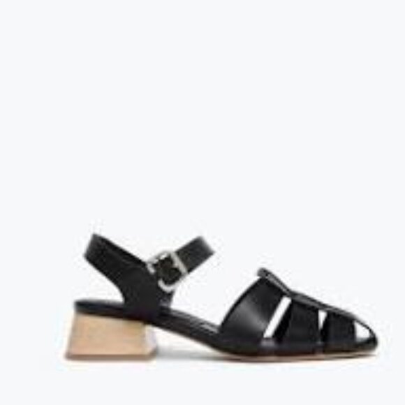 FREDA SALVADOR Hattie Fisherman Mid-Heel sandal, size 7.5, new with dust bag - Picture 1 of 7
